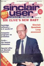 Sinclair User #24 Front Cover