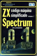 ZX Spectrum Codigo Maquina Simplificado Volumen 1 Front Cover