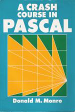 A Crash Course In PASCAL Front Cover