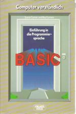 Einfuhrung In Die Programmiersprache Basic Front Cover