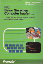 Bevor Sie Einen Computer Kaufen Front Cover