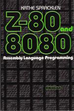 Z-80 and 8080 Assembly Language Programming Front Cover