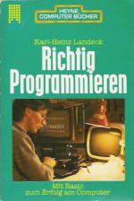 Richtig Programmieren Front Cover