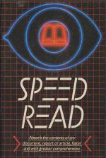 Speed Read Front Cover