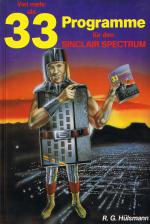 Viel Mehr als 33 Programme fur den Sinclair Spectrum Front Cover