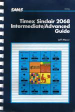 Timex Sinclair 2068 Intermediate/Advanced Guide Front Cover