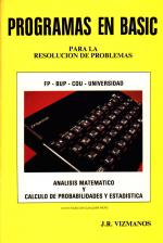 Programas en BASIC: Para la Resolucion de Problemas Front Cover