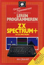 Leren Programmeren ZX Spectrum Plus Boek 1 Front Cover