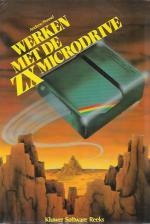 Werken Met De ZX Microdrive Front Cover