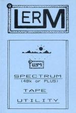 Tape Utility B Front Cover