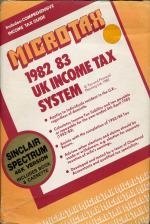 Micro Tax 1982/83 Front Cover