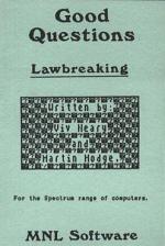 Good Questions - Lawbreaking Front Cover