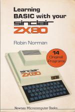 Learning BASIC with Your Sinclair ZX80 Front Cover