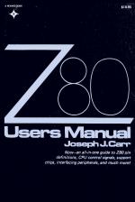 Z80 Users Manual Front Cover