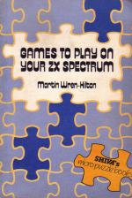 Games to Play On Your ZX Spectrum Front Cover