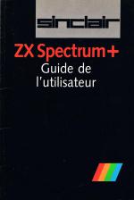 ZX Spectrum+ Guide De L'Utilisateur Front Cover