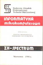 Podstawy Programowania Mikrokomputera ZX Spectrum Front Cover