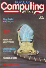 Popular Computing Weekly #4 Front Cover