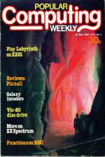 Popular Computing Weekly #5 Front Cover