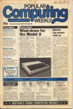 Popular Computing Weekly #62 Front Cover