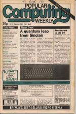 Popular Computing Weekly #89 Front Cover