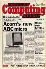 Popular Computing Weekly #125 Front Cover