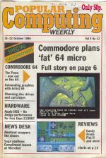 Popular Computing Weekly #231 Front Cover