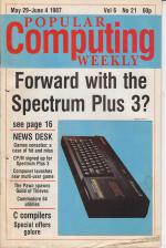 Popular Computing Weekly #250 Front Cover