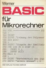 BASIC fur Mikrorechner Front Cover