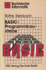 BASIC-Programmbausteine Front Cover