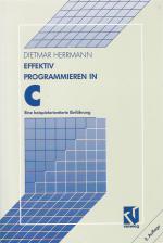 Effektiv Programmieren In C: 1st Edition Front Cover