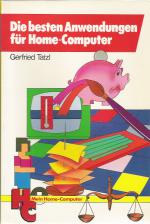 Die Besten Anwendungen Für Home-Computer Front Cover