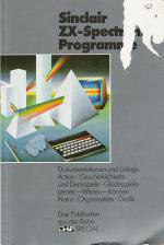 Sinclair ZX Spectrum Programme: Ausgabe 1 Front Cover