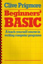 Beginners' BASIC Front Cover