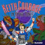 Keith Courage in Alpha Zones Front Cover