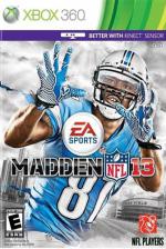 Madden NFL 13 Front Cover