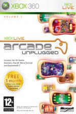 Xbox Live Arcade Unplugged Volume 1 Front Cover