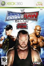 WWE SmackDown Vs. Raw 2008 Front Cover