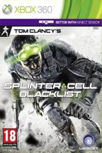 Splinter Cell: Blacklist Front Cover