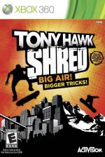 Tony Hawk: Shred Front Cover