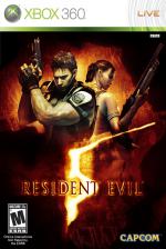 Resident Evil 5 Front Cover