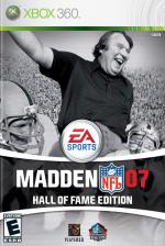 Madden NFL 07 Front Cover