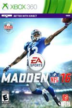 Madden NFL 16 Front Cover