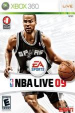 NBA Live 09 Front Cover