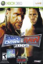 WWE SmackDown Vs. Raw 2009 Front Cover