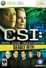 CSI: Crime Scene Investigation: Deadly Intent Front Cover