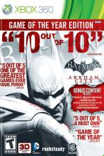 Batman: Arkham City Front Cover