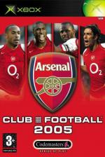 Club Football 2005: Arsenal Front Cover