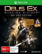 Deus Ex: Mankind Divided (Day One Edition, With Steelbook) Front Cover