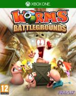 Worms Battlegrounds Front Cover